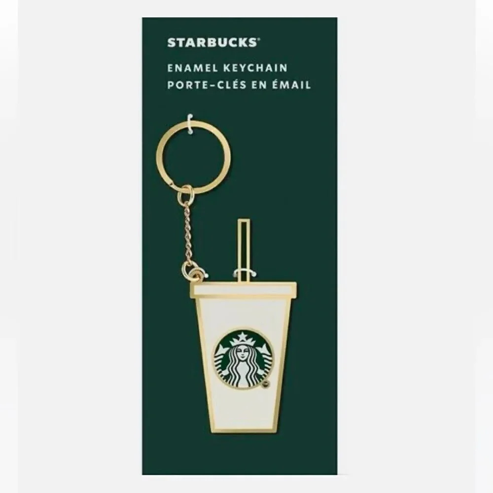 Starbucks® Enamel Keychain NEW